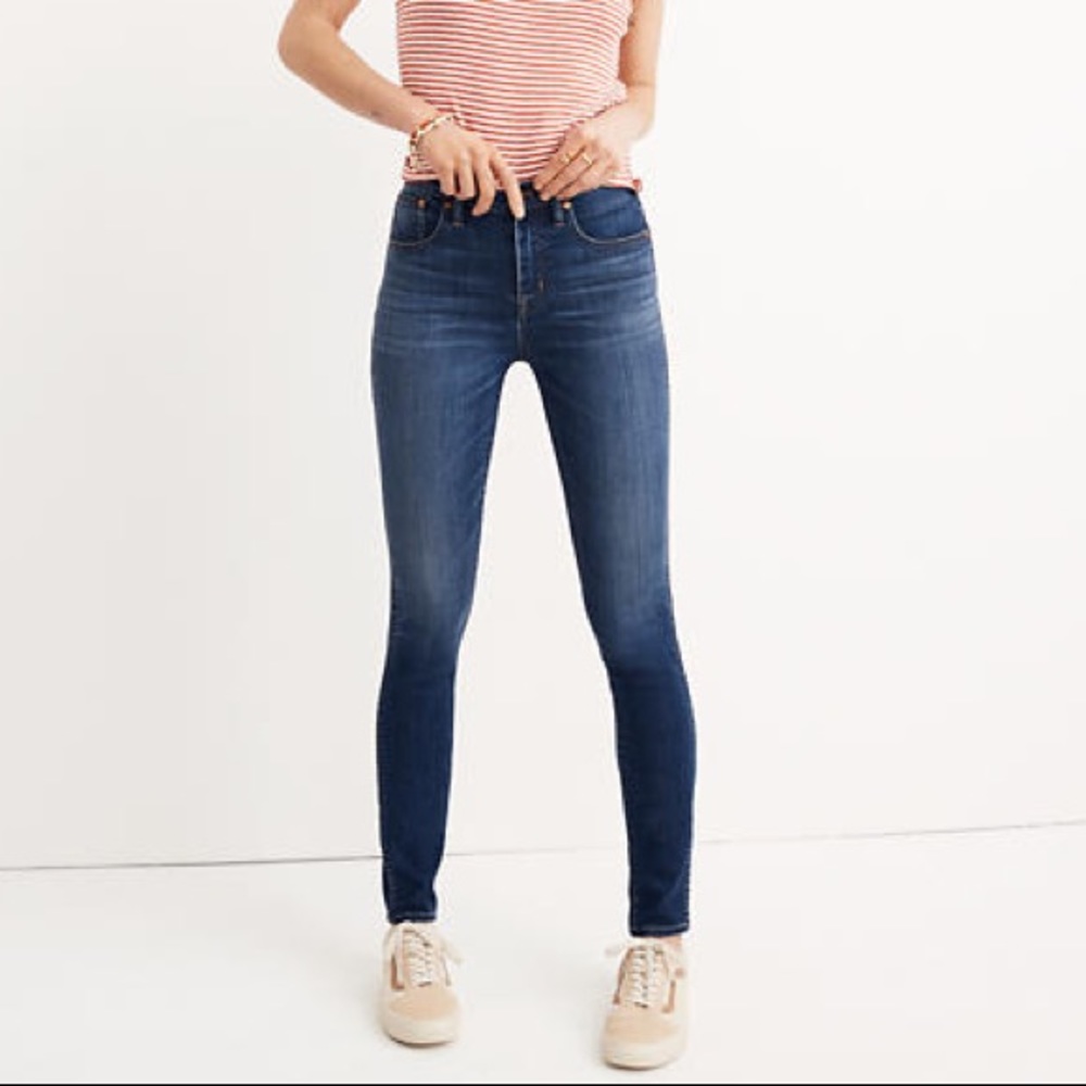 Madewell 10” High Rise Skinny Jeans - Long